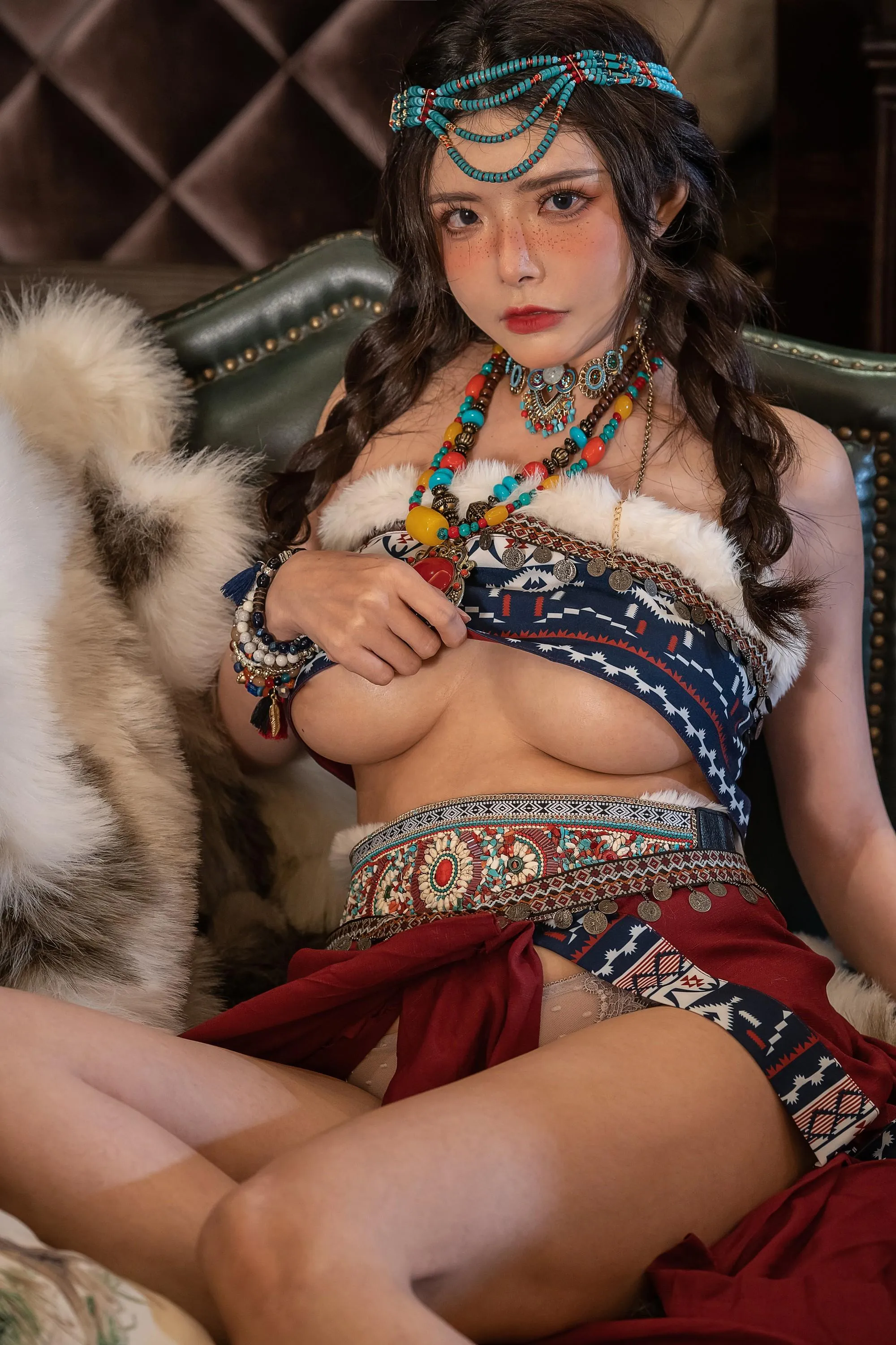 秋和柯基 – NO.080 雀斑少女 [40P]插图9